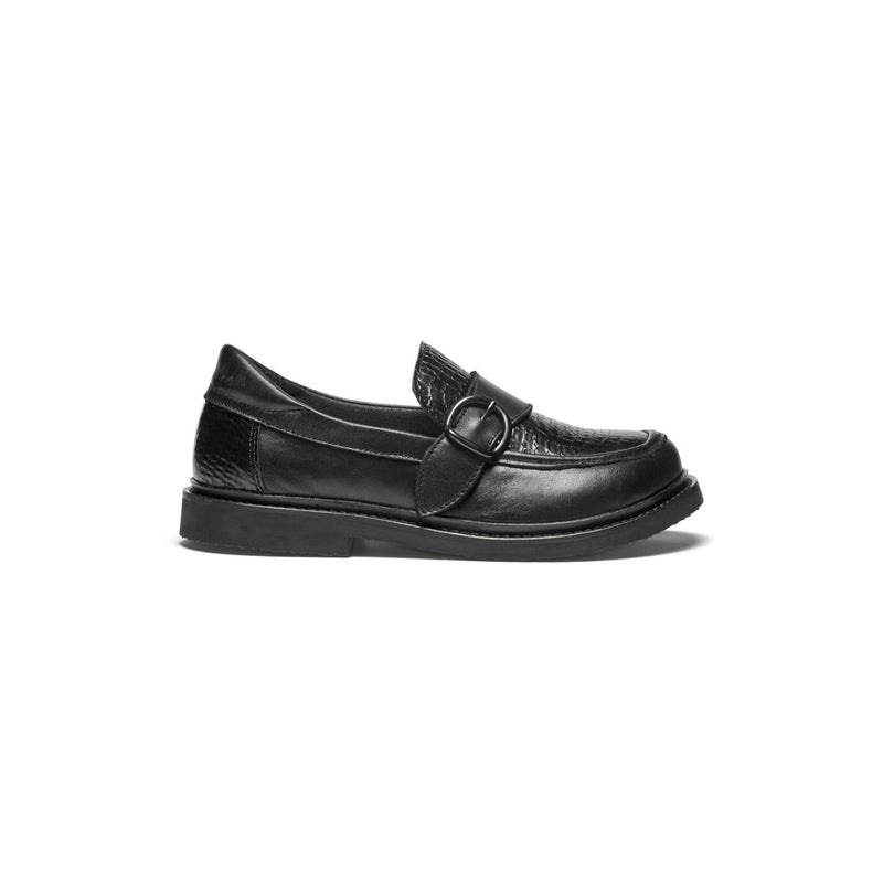 New Feet naisten leve&auml;lestinen loafer 261-24-110 musta