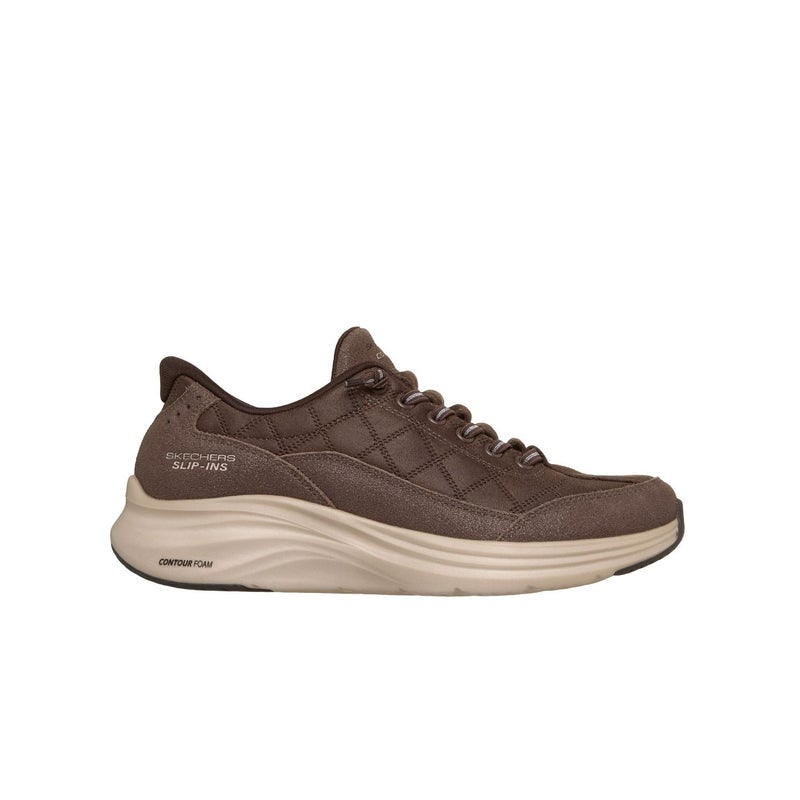 Skechers Slip-ins Contour Foam Cozy Fit Natural Ease &ndash; brown &ndash; naisten lenkkarit
